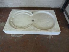 140x80cm Shower Tray