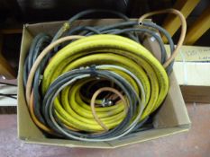 Box Containing Air Hoses