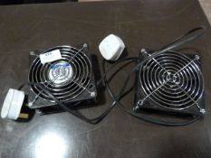 Pair of Desk Fans