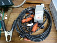 Bag Containing Jump Leads etc.