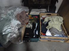 Five Crates of Children's and Other Clothing