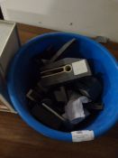 Bucket Containing Desk Punches