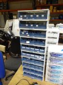 *Set of Johnson & Johnson Storage Drawers Containing Contact Lenses