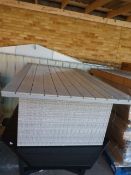 *Light Grey Borneo Garden Dining Table