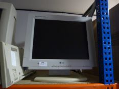 *Flatron LCD Computer Monitor with Keyboard