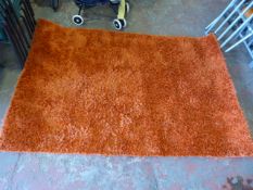 Orange Rug 47x70