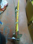 Garden Tools; Hoe, Edging Spade, etc.