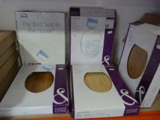 Five Cooke & Lewis Toilet Seats