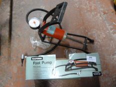 Halfords Foot Pump