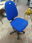 *Typists Swivel Chair (Blue)