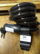 Rayleigh Bike Lock with Key