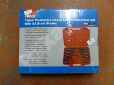 *Hilka Twelve Piece Mechanic's Heavy Duty Screwdriv