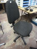 *Typists Swivel Chair (Charcoal)