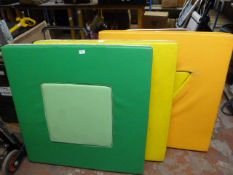 Three Rubber Play Mats