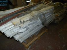 *Pallet Containing Eleven White Acrylic Baths, etc.