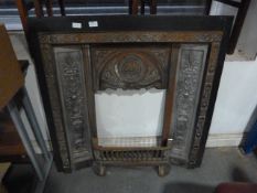 Reproduction Victorian Cast Iron Fire Surround wit