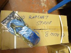 *Box of Ten Ratchets Straps