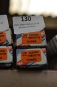 *Two Boxes of Ten 100mm Round Smooth Files
