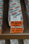 *Box of Ten 200mm Knife Smooth Files and a Box of