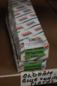 *Two Boxes of Five 300mm Three Square Bastard File