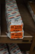 *Two Boxes of Ten 200mm Knife Smooth Files