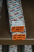 *Box of Ten 200mm Knife Smooth Files and a Box of
