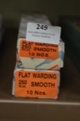 *Two Boxes of Ten 250mm Flat Warding Smooth Files