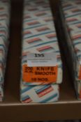 *Two Boxes of Ten 200mm Knife Smooth Files