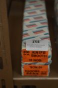 *Two Boxes of Ten 200mm Knife Smooth Files