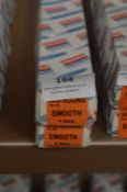 *Two Boxes of Five 300mm Round Smooth Files
