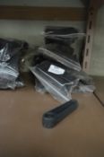 *Five Bags Containing Ten Black Plastic File Handl