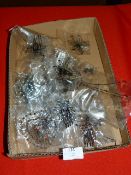 Box of 17 Hair Clip Fascinators