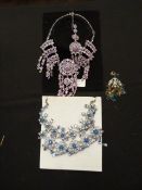 Two Gift Boxes Containing Asian Style Jewellery Se