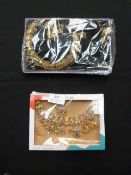 Two Gift Boxes Containing Asian Style Jewellery Se