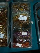 Box Containing Assorted Asian Style Bracelets