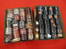 Two Trays of Mixed Asian Style Bracelets & Bangles
