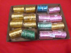 Two Trays of Asian Style Bracelets (Various Colour