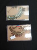 Two Gift Boxes Containing Asian Style Jewellery Se