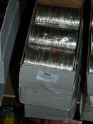 Three Boxes of White Metal Bangles