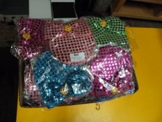 Box Containing 20 Sequin Purses