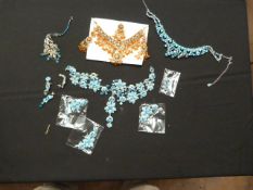 Two Gift Boxes Containing Asian Style Jewellery Se