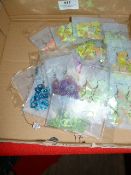 Box Containing Twenty Pairs of Fashion Earrings