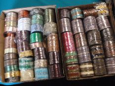 Two Trays of Assorted Bangles
