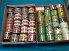 Two Trays of Assorted Bangles