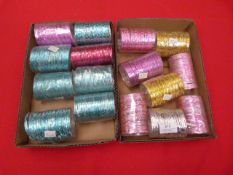Two Trays of Asian Style Bracelets (Various Colour