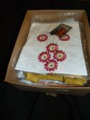 Box Containing 10 Dhoom Design Tops in Various Siz