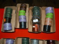 Four Boxes of Assorted Asian and Costume Bangles