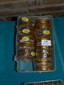 Box Containing 9 Packs of Asian Style Bracelets