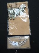 Two Gift Boxes Containing Asian Style Jewellery Se