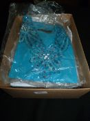 Box Containing 10 Dhoom Design Tops in Various Siz